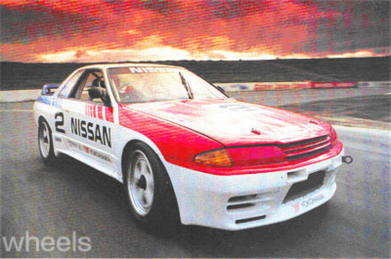 GT-R RETROSPECTIVE: Flinging the mill's bomb -  Nissan GT-R July 1990