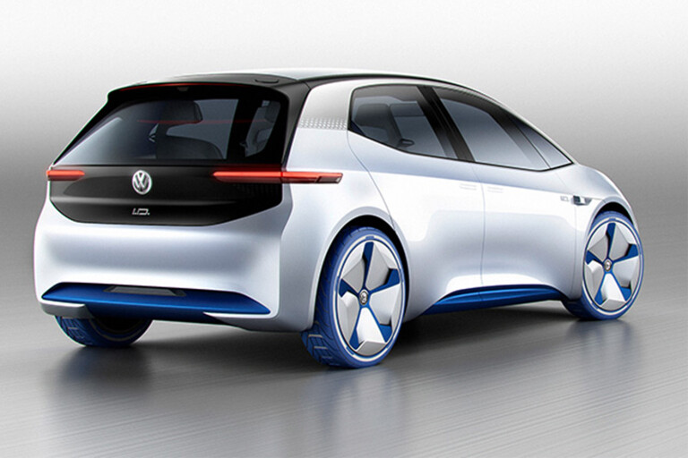Volkswagen Id Paris Motor Show Concept Rear Jpg