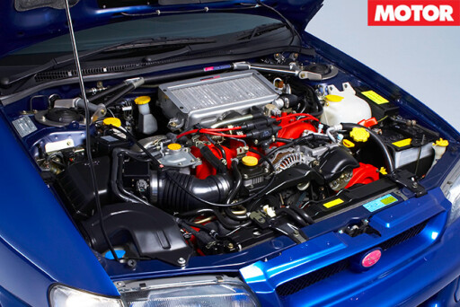 1999 Subaru WRX STi 22b engine
