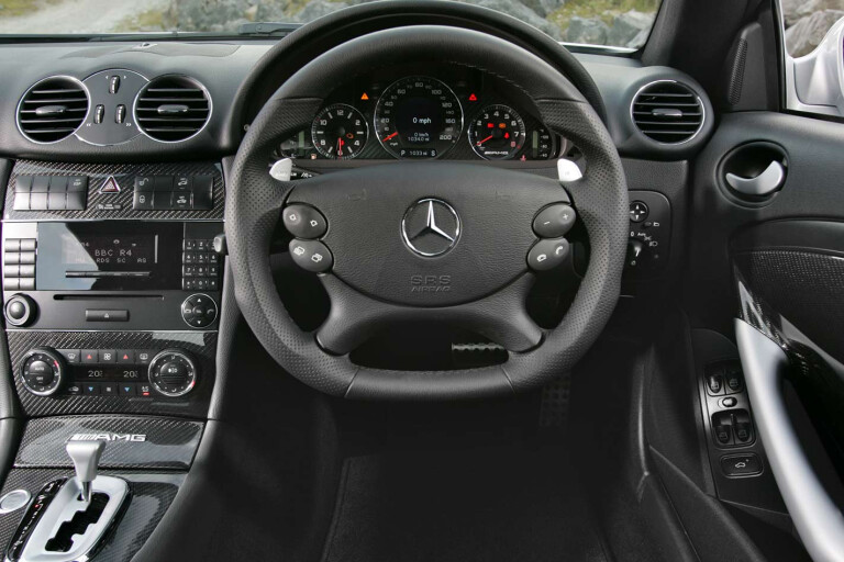Mercedes-Benz AMG CLK 63 Black Series dash