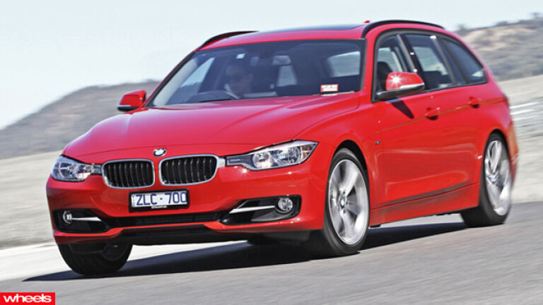 Review: BMW 3 Series Touring, Limited Edition, Wheels magazine, new, interior, price, pictures, video