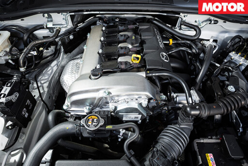 Mazda MX-5 2.0 litre engine