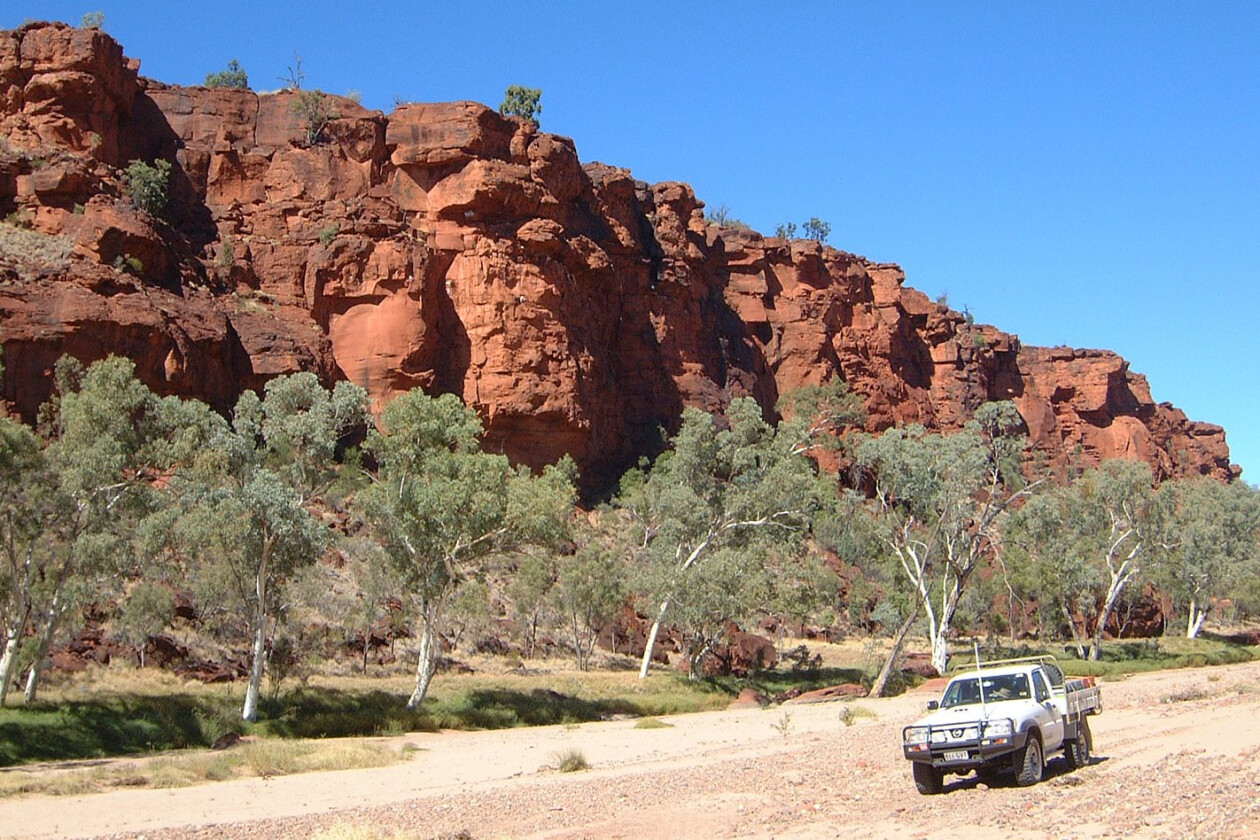Finke River And Boggy Hole Nt Red Centre Hot Spots