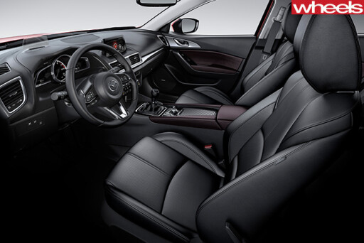 Mazda3 interior