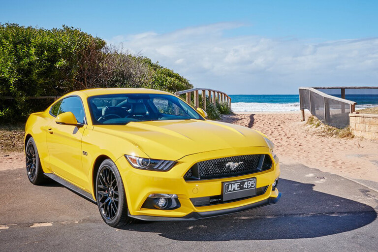 Ford Mustang Yellow Jpg