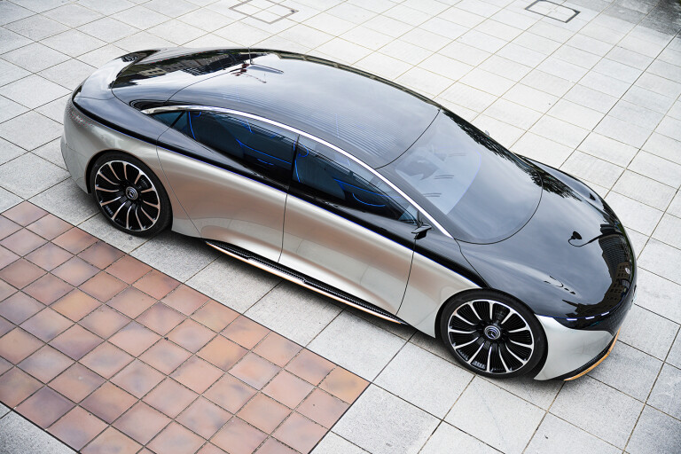 2020 Mercedes-Benz EQS concept exterior