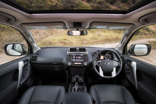 Toyota Land Cruiser Prado Altitude special edition interior