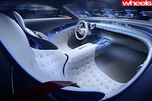 Mercedes -Maybach -Vision -interior