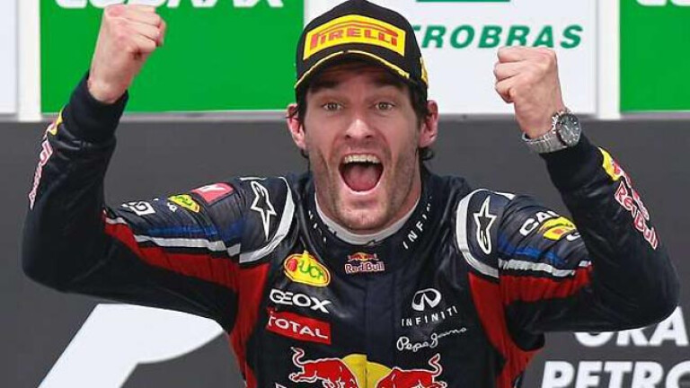 Webber wins Brazilian GP