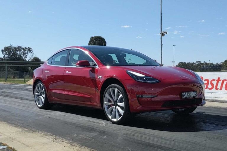 Tesla Model 3 Performance acceleration test