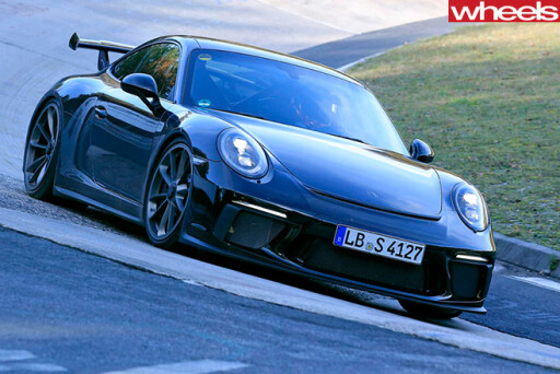 Porsche -911-GT3-front -driving