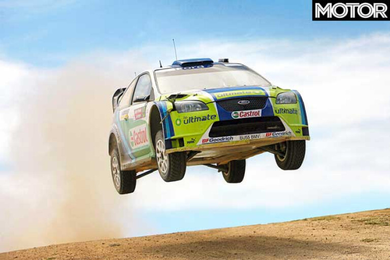 Marcus Gronholm Focus WRC Jump Jpg