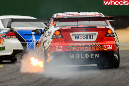 Motorsport -Holden -Commodore -rear