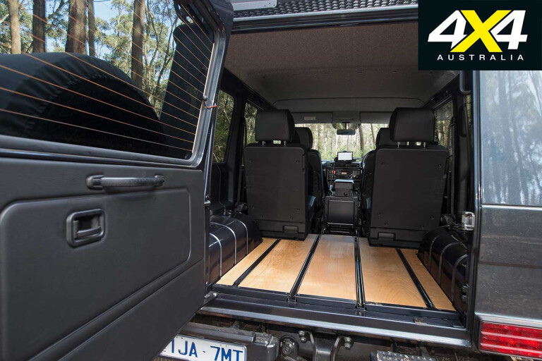 2018 Mercedes Benz G 300 CDI Professional Wagon Rear Wood Flooring Jpg
