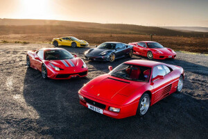 Track-focused mid-engine V8 Ferrari comparison
