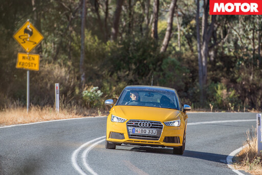 Audi -s 1-driving -straight