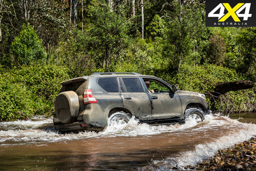 Toyota prado water