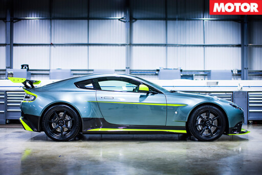 Aston Martin Vantage GT8 side