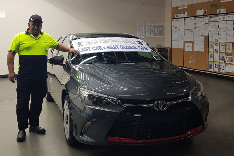 Toyota Camry takes final steps down Altona production line
