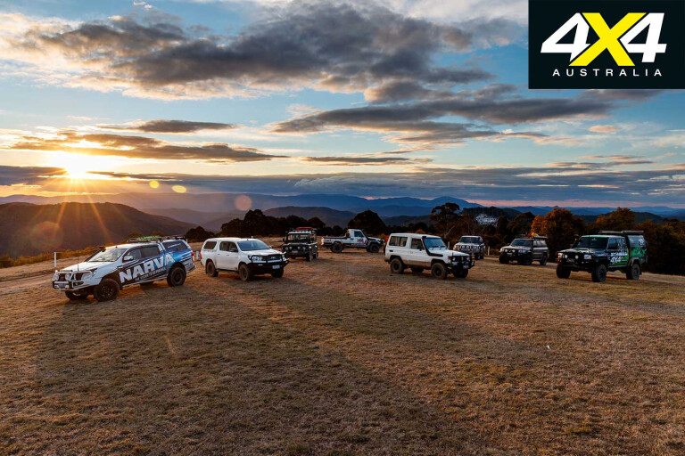 4 X 4 Australia Advertisers Trip To The Victorian High Country Convoy Jpg