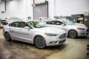 Ford Fusion autonomous development vehicle.