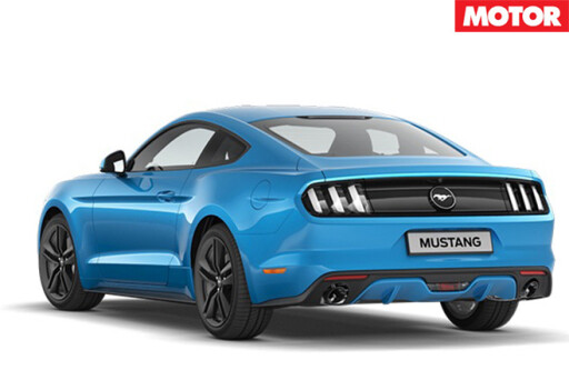 2017 Ford Mustang rear