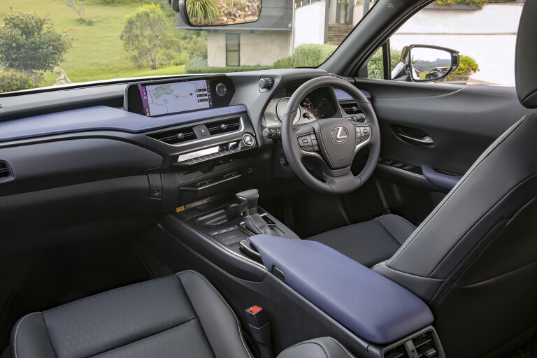 Lexus UX Crafted Edition interior