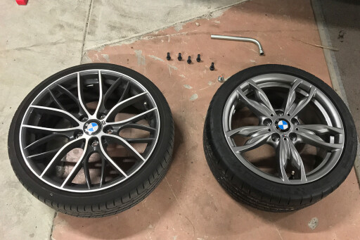 2017 BMW M140i Performance Edition tyres