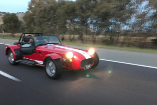 2017 Caterham Seven on Hume Highway