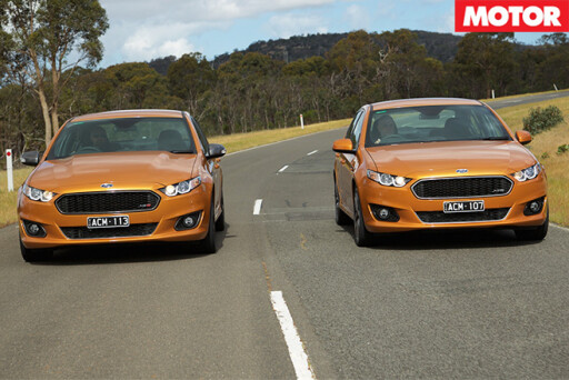 Ford Falcon xr8 and xr6