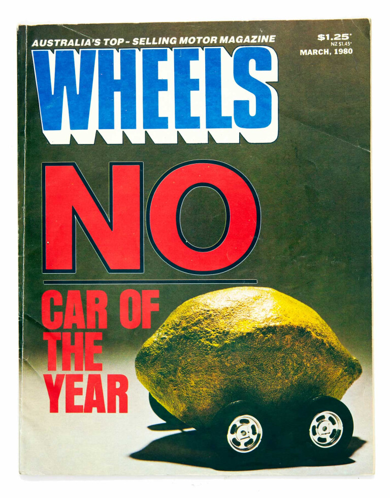 Wheels magazine lemon cover
