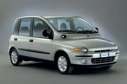 2003 Fiat Multipla styling caused controversy at its launch.