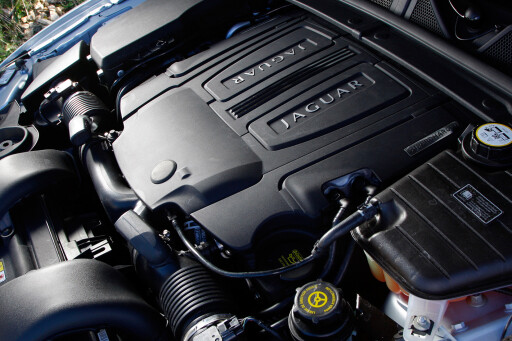 2009 Jaguar XF-R review engine