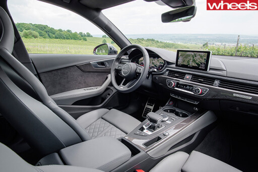Audi -S4-grey -interior