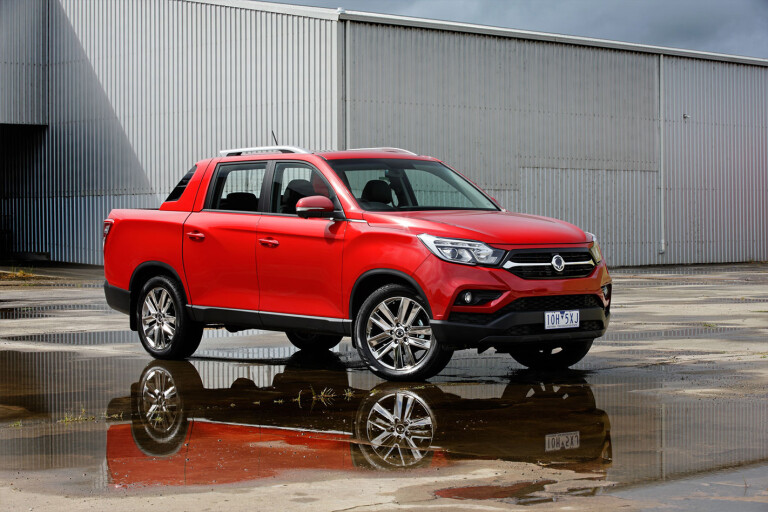 Ssangyong Musso Front Jpg