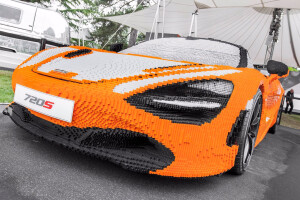 Life sized LEGO McLaren 720S