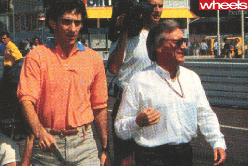 Bernie -Ecclestone -F1-CEO-at -track