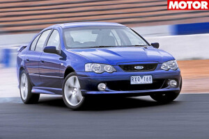 2003 Ford Falcon XR8 review classic MOTOR past blast