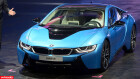 The new BMW i8 hybrid supercar
