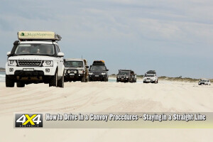 How to 4x4 in a convoy