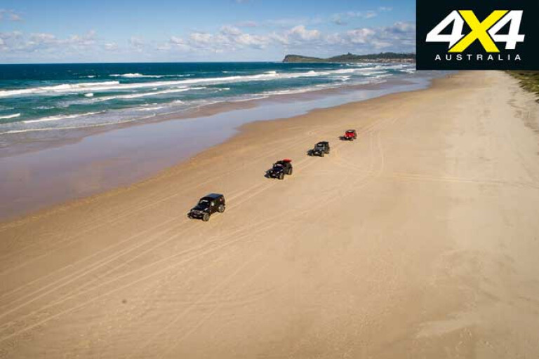 BF Goodrich East West Australia Jeep Expedition Cape Byron Beach Jpg