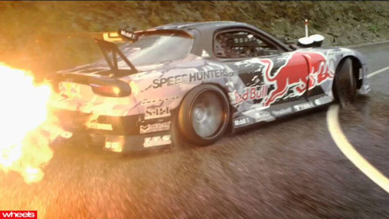 drift car, Red Bull, video, Mad Mike, rotor, video, Limited Edition, Wheels magazine, new, interior, price, pictures, video