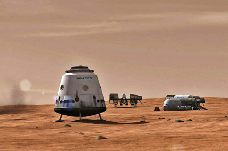 Elon Musk Space X Mars Jpg