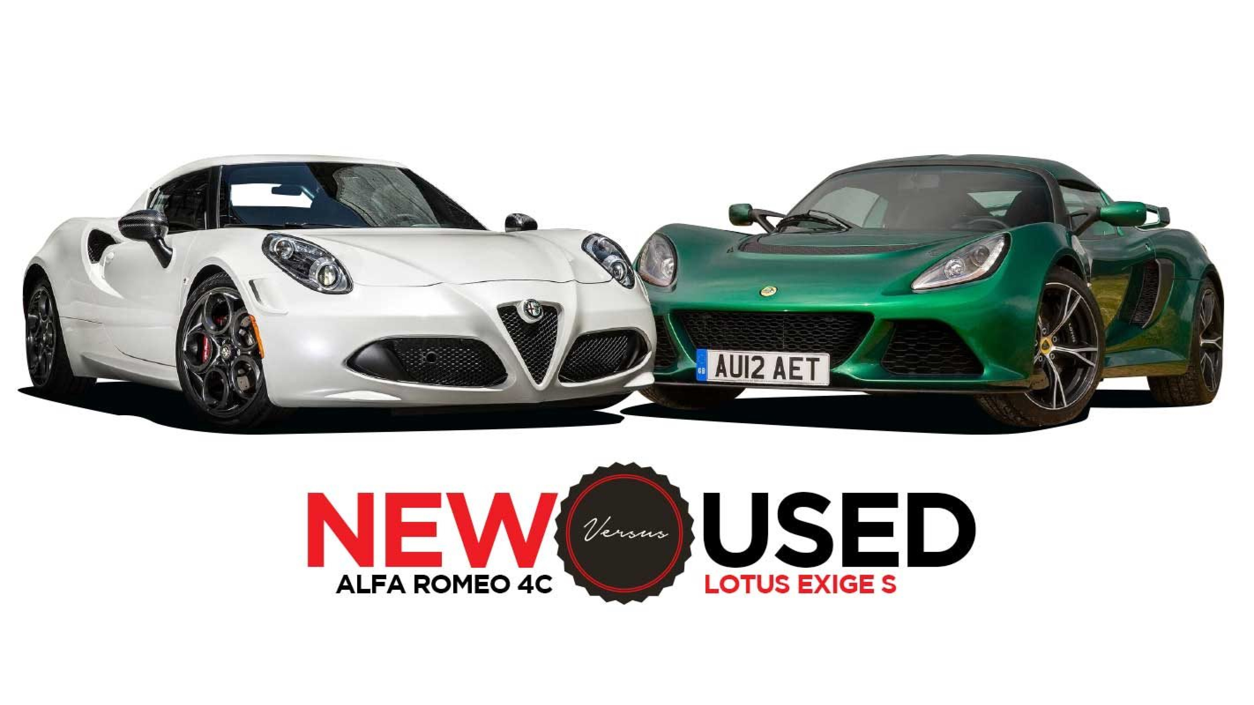 2018 Alfa Romeo 4C vs 2012 Lotus Exige S: New vs Used
