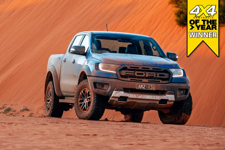 Ford Ranger Raptor crowned 4x4 of the Year