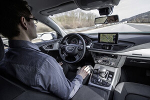 Audi Autonomous Car Driving Jpg