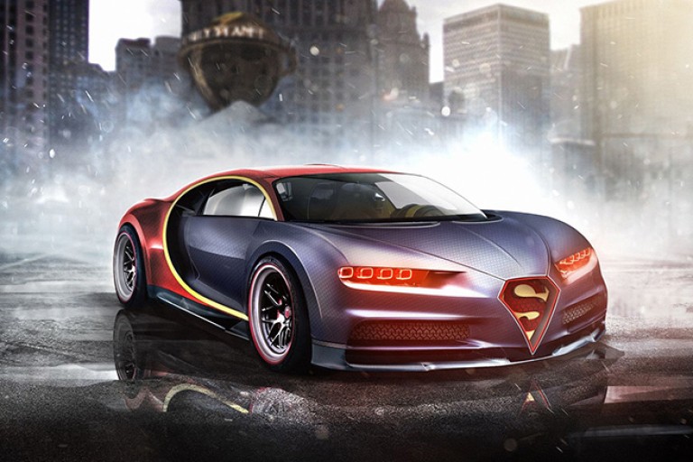 Bugatti Chiron Superman