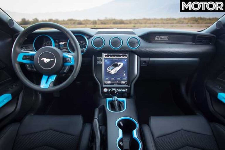 All Electric Six Speed Manual Ford Mustang Interior Jpg