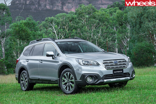 Subaru -Outback -front -side