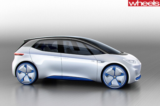 Volkswagon -ID-concept -front -side